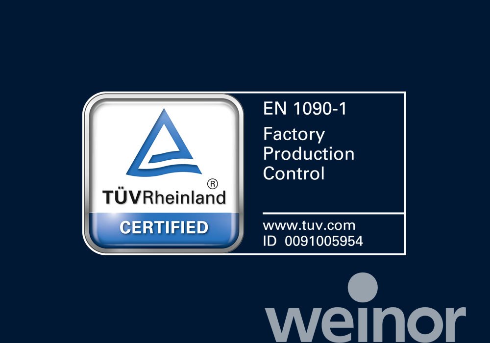 Glass patio roof weinor Terrazza Pure 