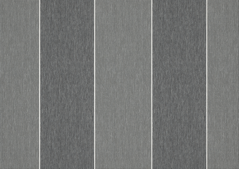 Awning fabric: pepper/white 20 (Pattern no.: P | 6-385), Collection: evermore, View: Transmitted light