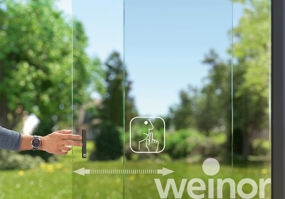 Glas-Schiebewand weinor w17 easy Close Up