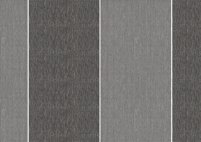 Awning fabric: pepper/white 30 (Pattern no.: P | 8-001), Collection: modern basics blue@, View: Transmitted light