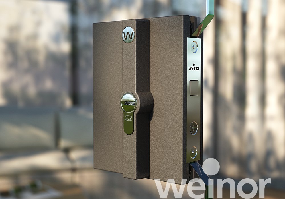 Glas-Schiebewand weinor w17 easy Close Up