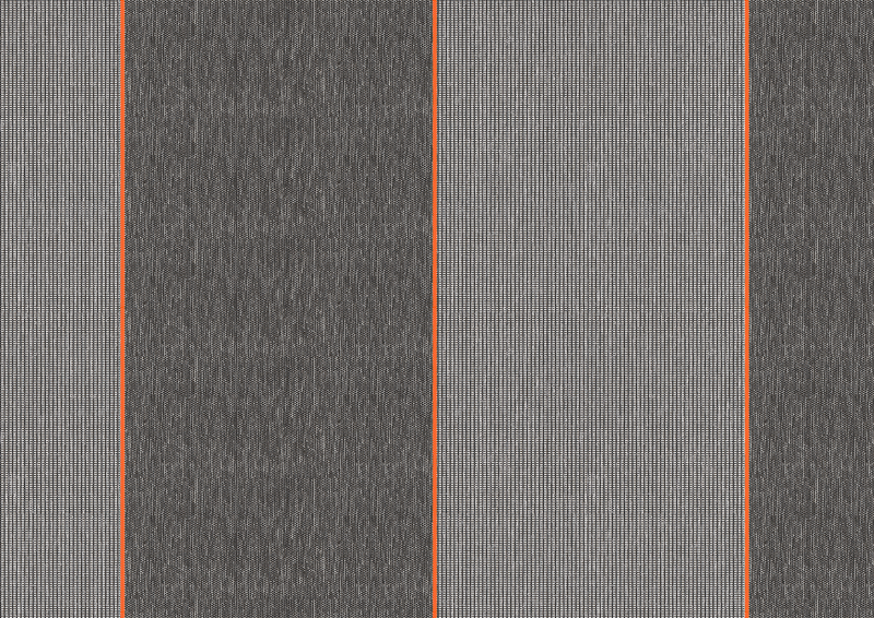Awning fabric: pepper/orange 30 (Pattern no.: P | 8-002), Collection: modern basics blue@, View: Transmitted light