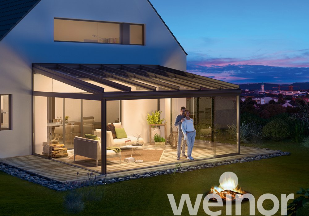 Glas-Schiebewand weinor w17 easy w17 easy Inspirationen