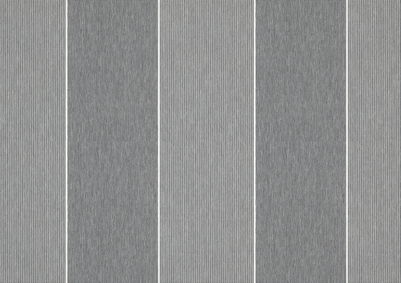 Awning fabric: pepper/white 20 (Pattern no.: P | 6-385), Collection: evermore, View: Incident light