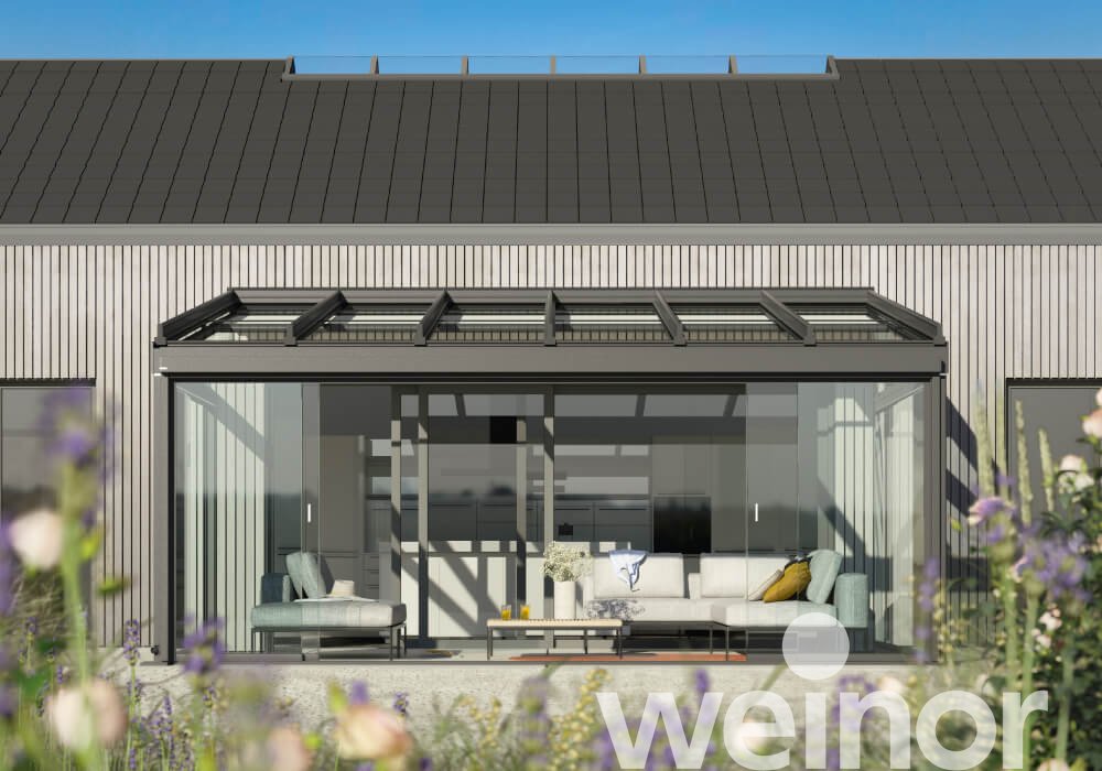Toit de terrasse en verre weinor Terrazza Sempra Oasis de verre®