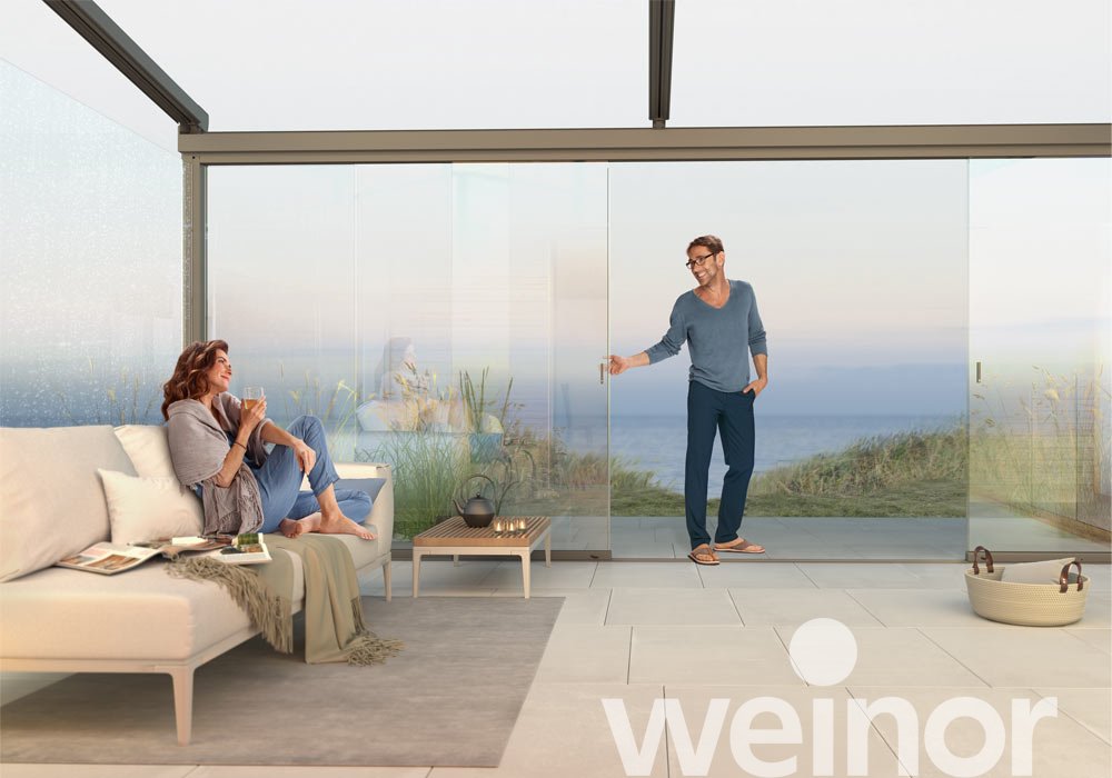 Glas-Schiebewand weinor w17 easy w17 easy Inspirationen