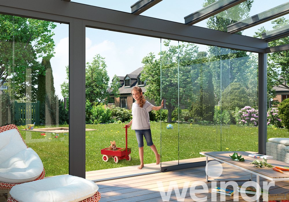 Glas-Schiebewand weinor w17 easy w17 easy Inspirationen