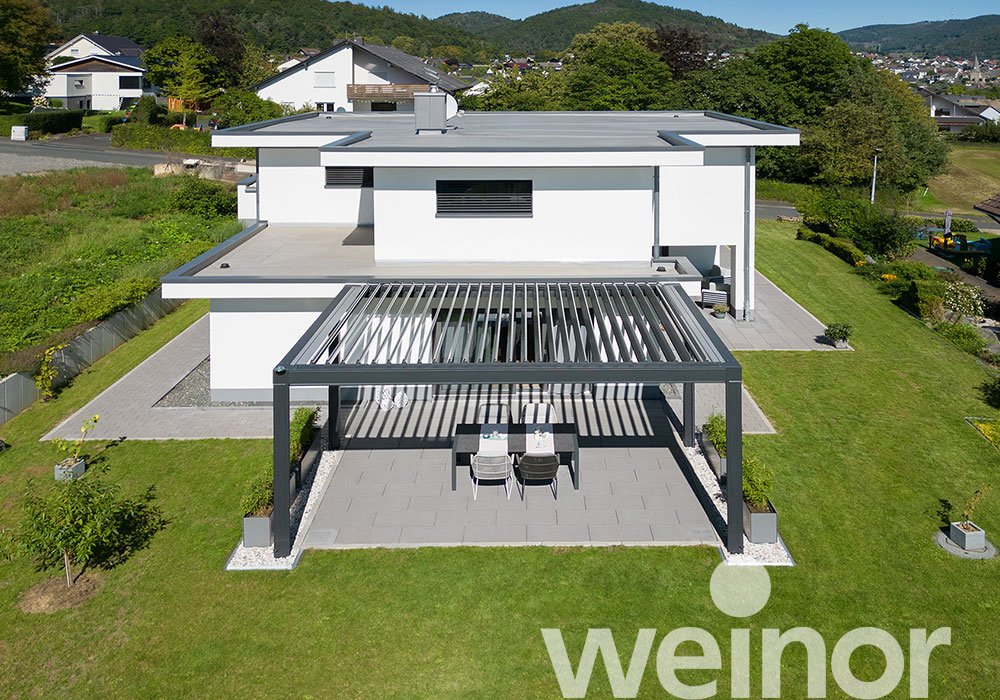 Biedenkopf: Konsequent kubisches Lamellendach   