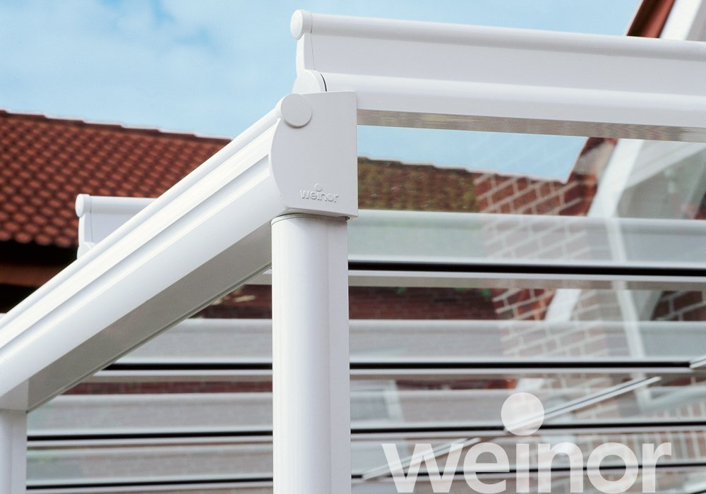 Glas-Terrassendach weinor Terrazza Originale Close up