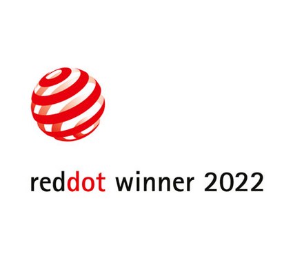 Auszeichnung mit dem reddot winner 2022
