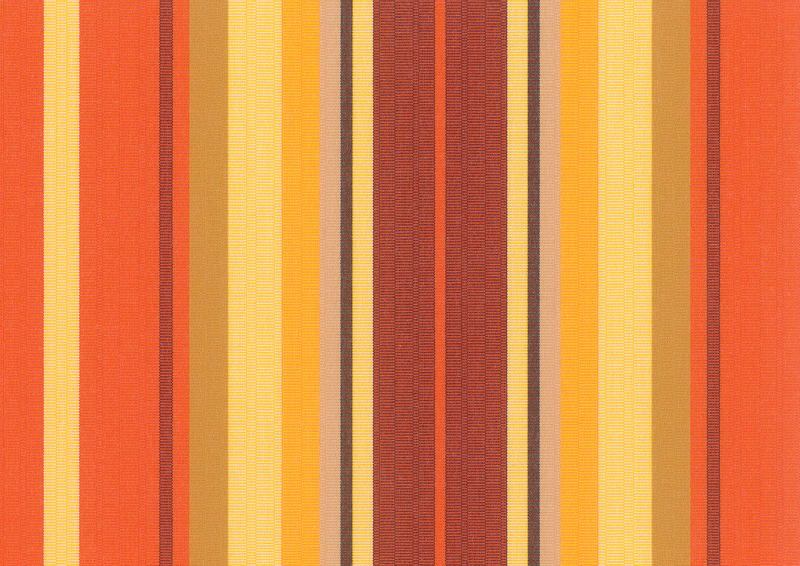 Awning fabric: buttercream/vermillion (Pattern no.: A | 4-667), Collection: hi hello!, View: Incident light