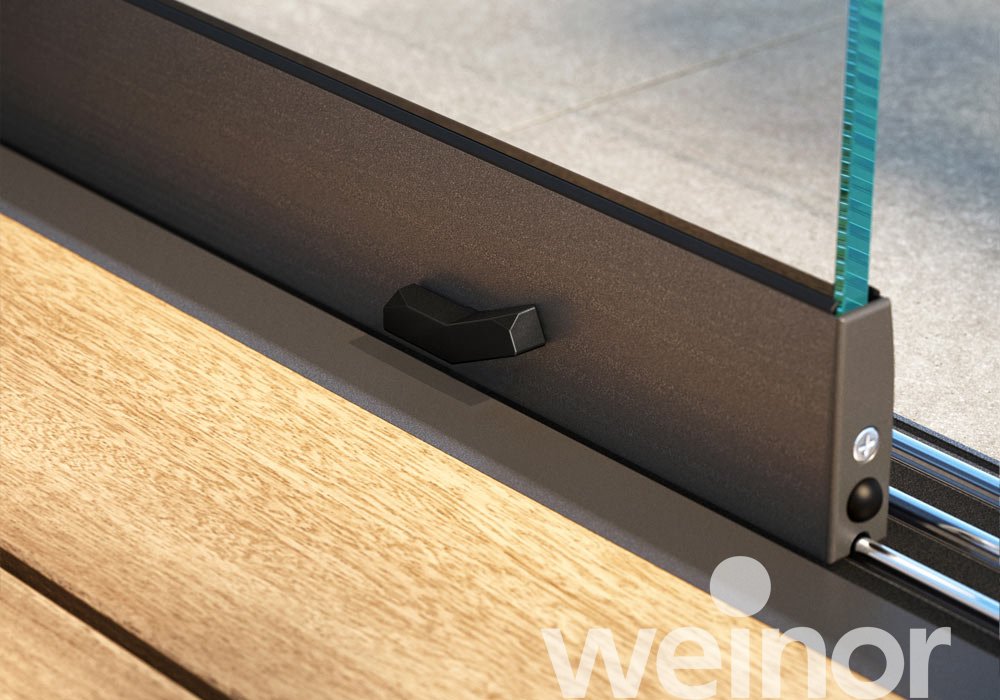 Glas-Schiebewand weinor w17 easy Close Up