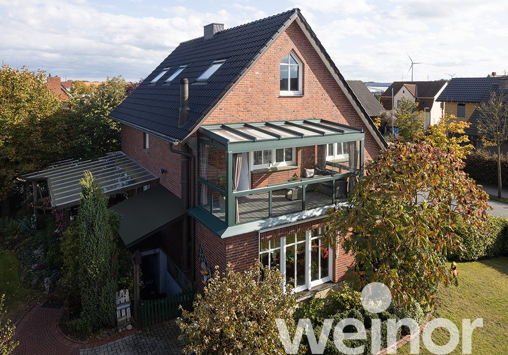 Toit de terrasse en verre weinor Terrazza Sempra Oasis de verre®