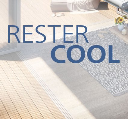 Texte sur un fond clair avec des éléments de terrasse en bois et un tapis.